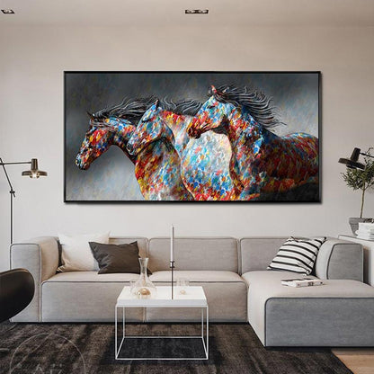Quadro paesaggio orientale