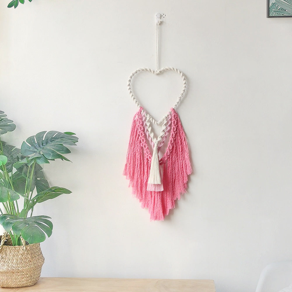 Decorazione cuore intrecciata