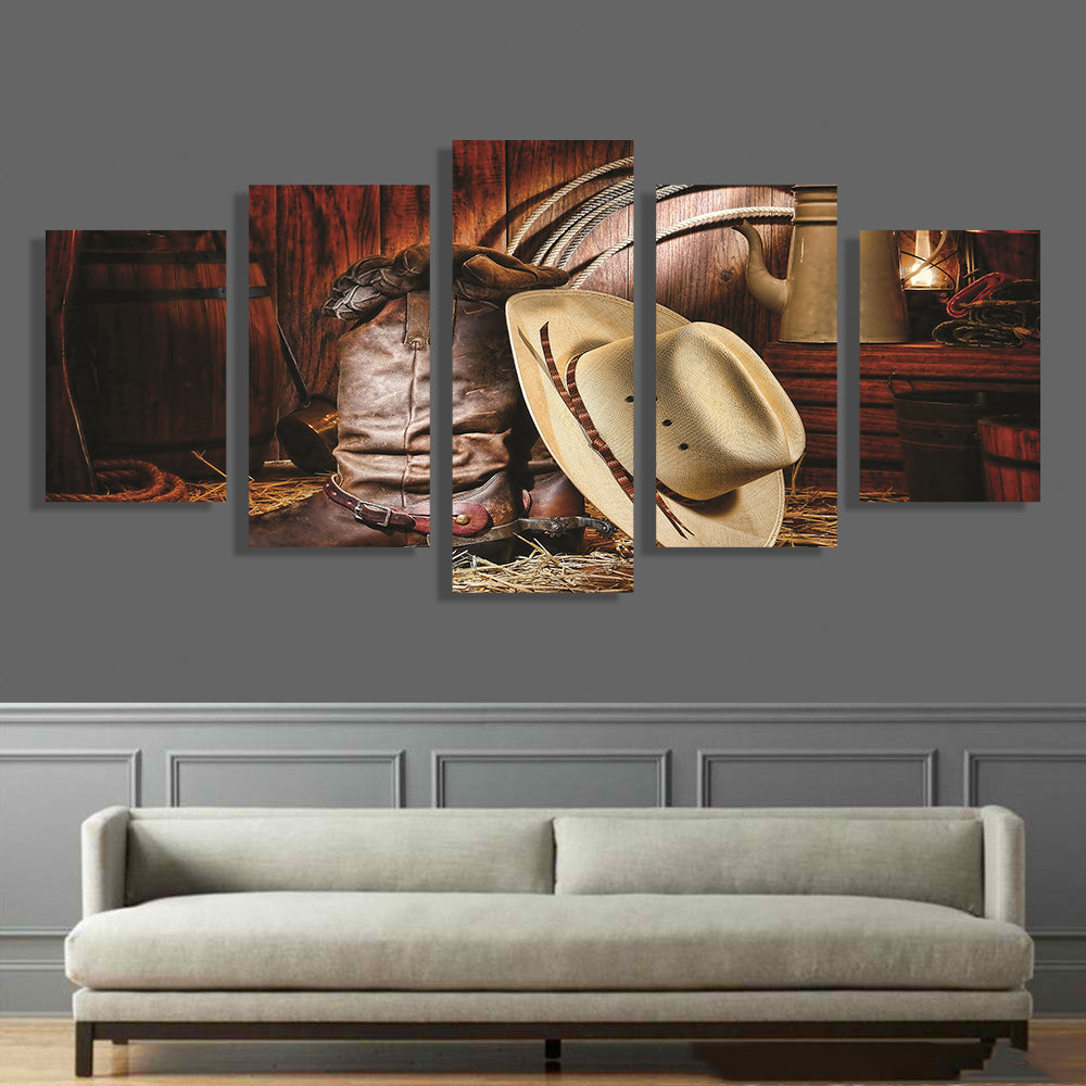 Quadro cowboy vintage