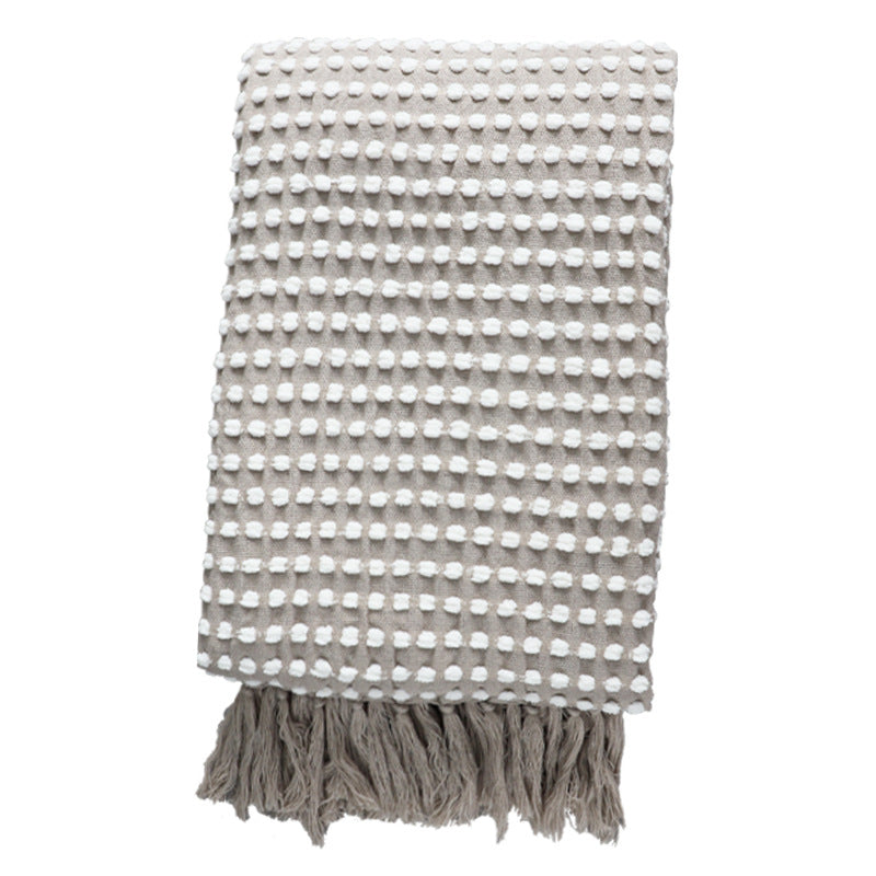 Coperta Tassellata in stile nordico