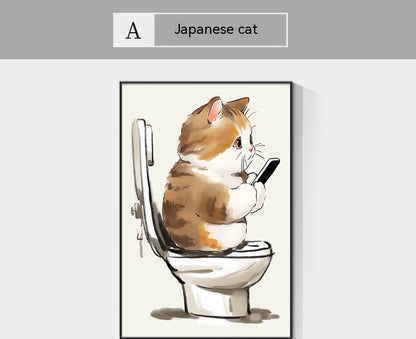 Quadro gatto giapponese