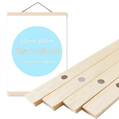 Poster Bastoncini legno naturali