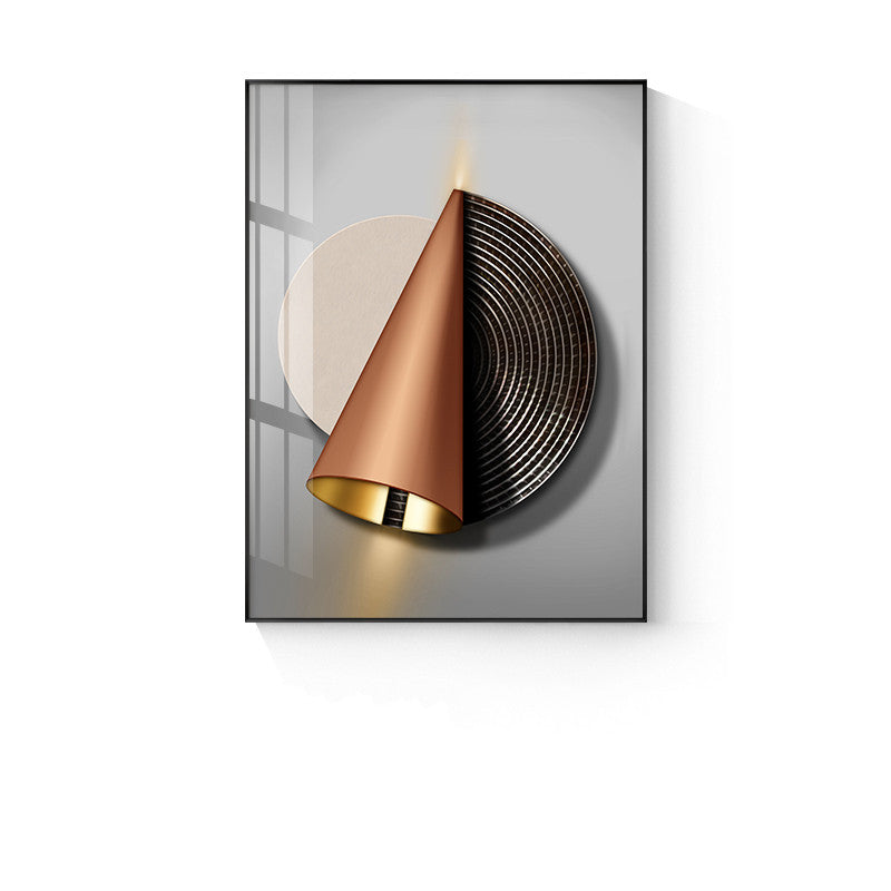 Poster geometrico astratto