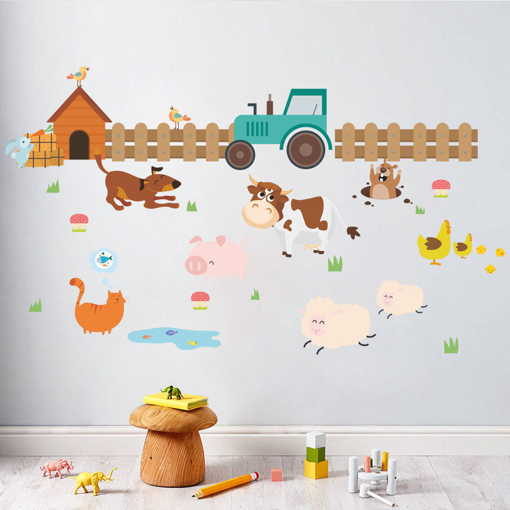 Sticker cameretta animali
