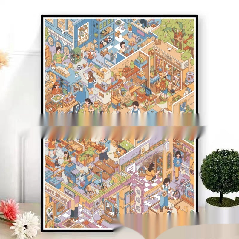 Quadro fiera paesana