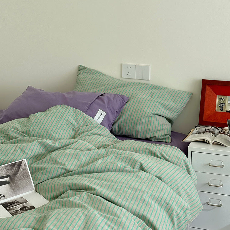 Coperta cotone lana