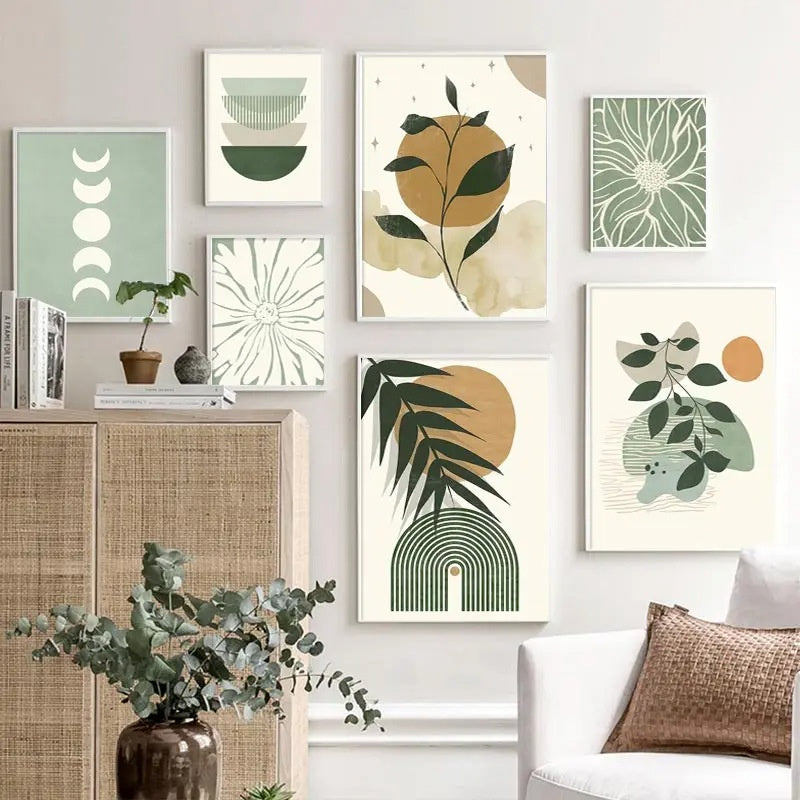 Quadro piante verdi