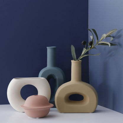 Vaso ceramica fiori
