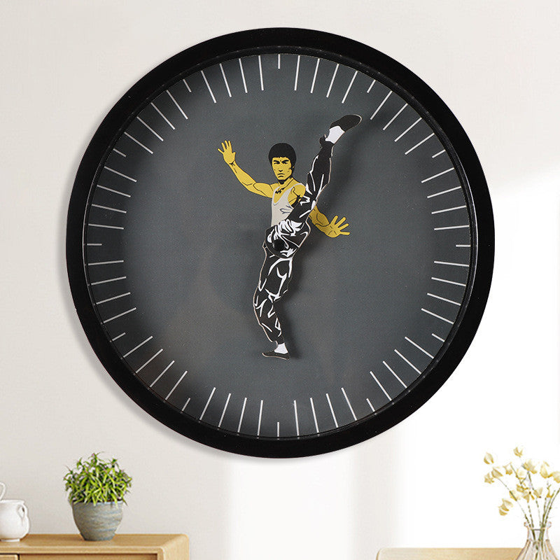 Orologio da parete Bruce Lee lotta