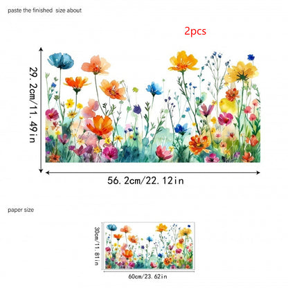Adesivi decorativi fiori