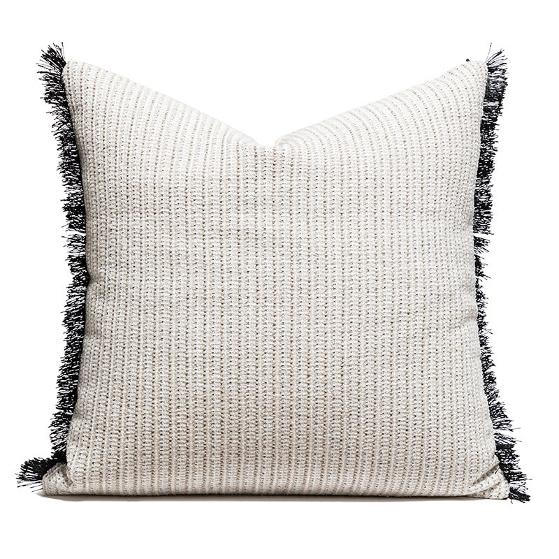 Coperta Cuscino Pelle