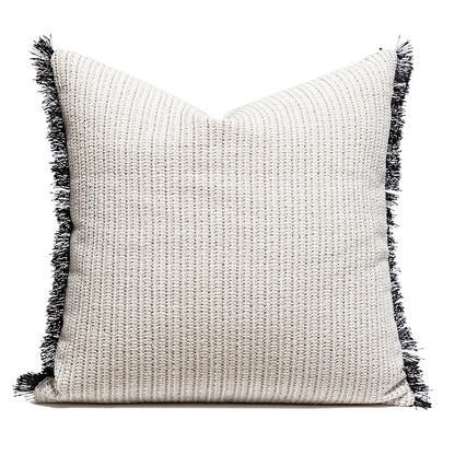 Coperta Cuscino Pelle