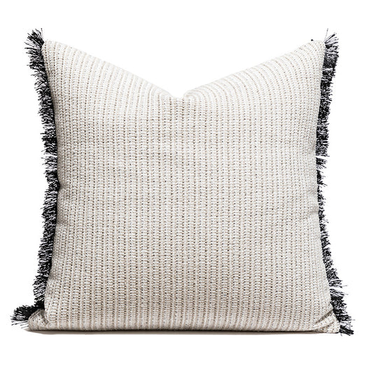 Coperta Cuscino Pelle