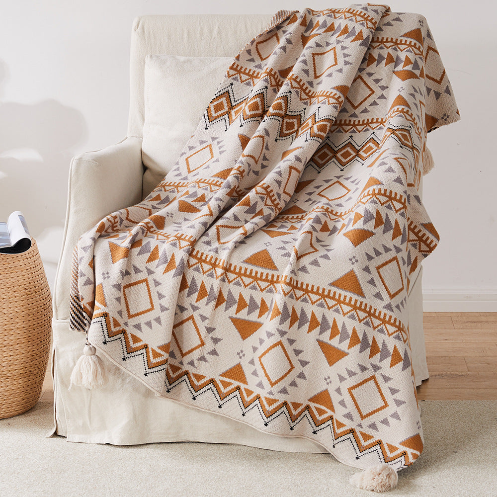Coperta maglia bohémien