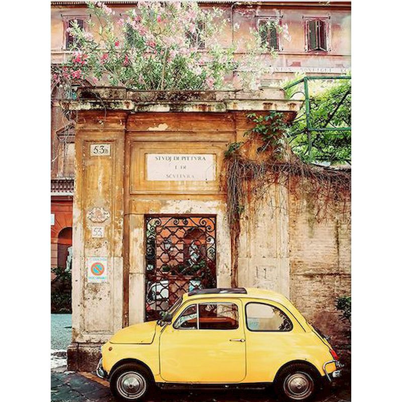 Quadro paesaggio europeo