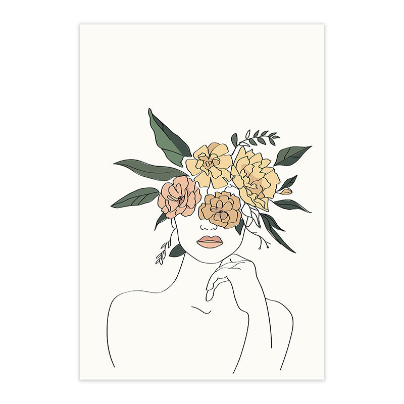 Quadro floreale nordico