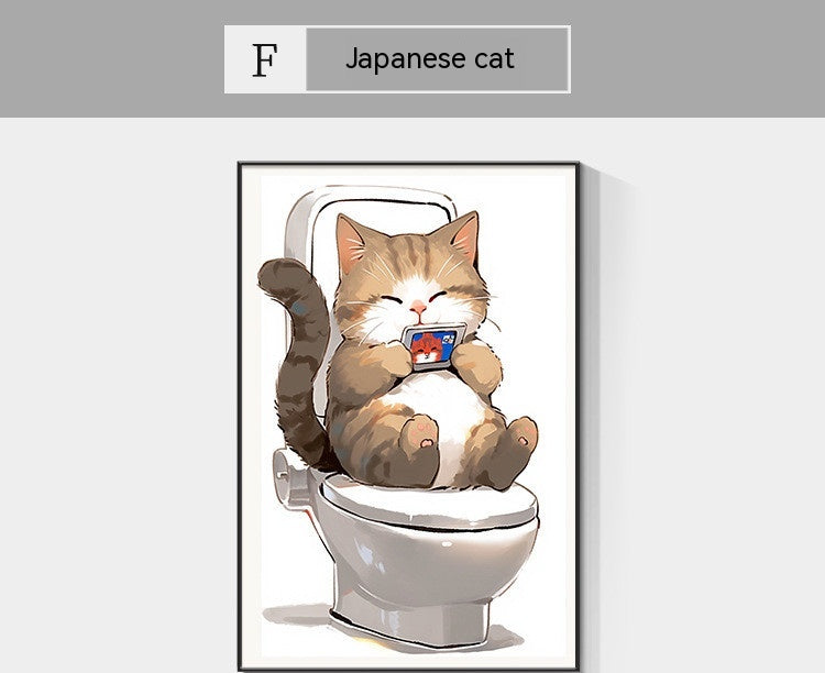 Quadro gatto giapponese