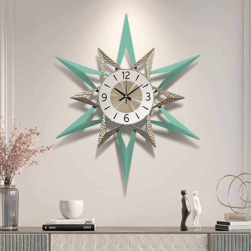 Orologio da parete Stella turchese