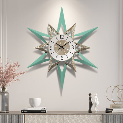 Orologio da parete Stella turchese