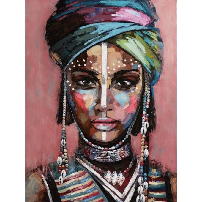 Quadro astratto ragazza
