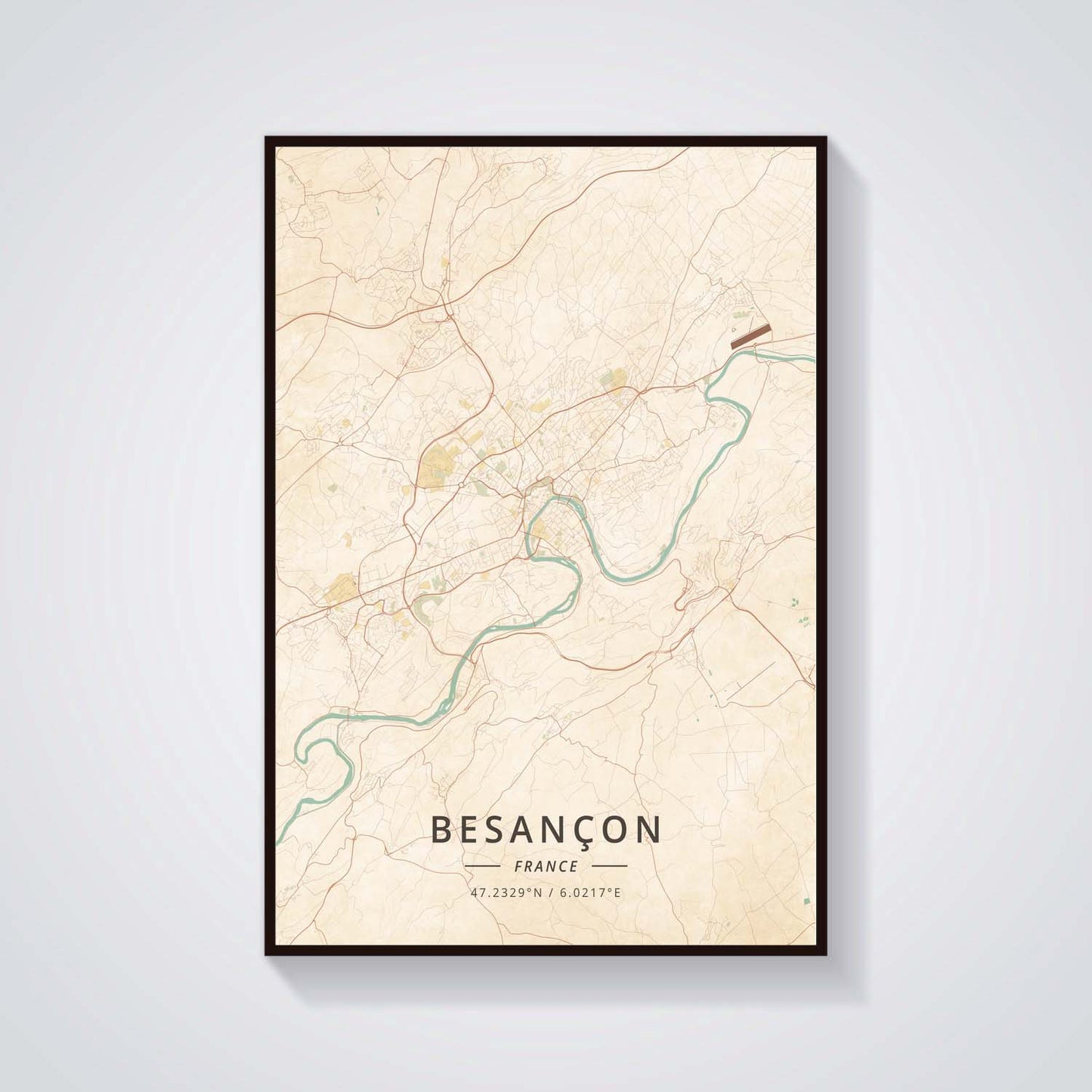 Poster città francese