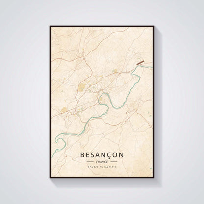 Poster città francese