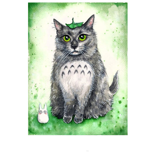 Quadro su tela Cane disegno lineare