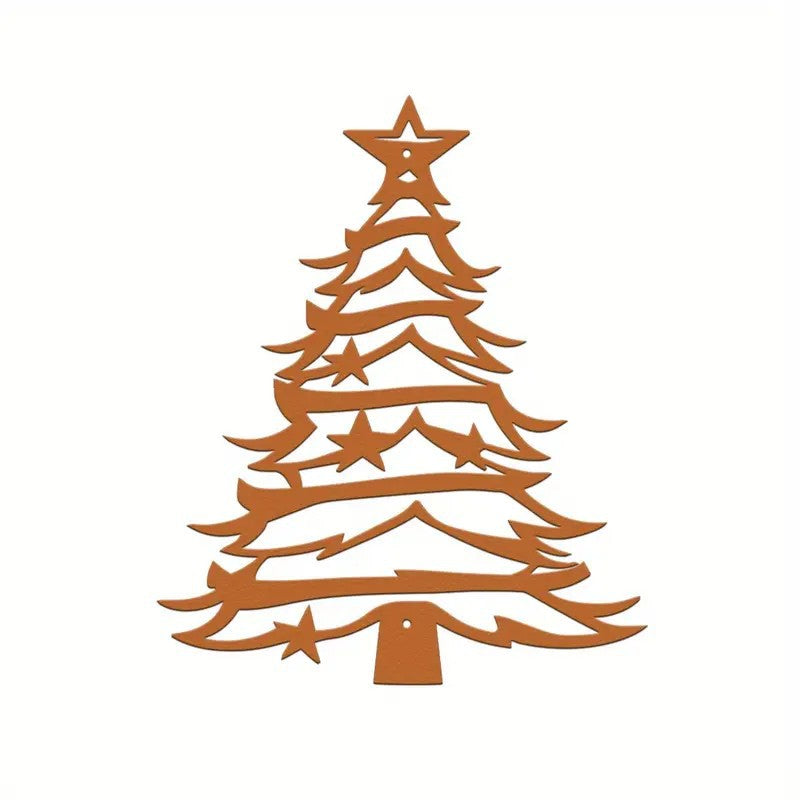 Decorazione Silhouette Albero Natale