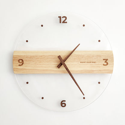 Orologio da parete Design trasparente