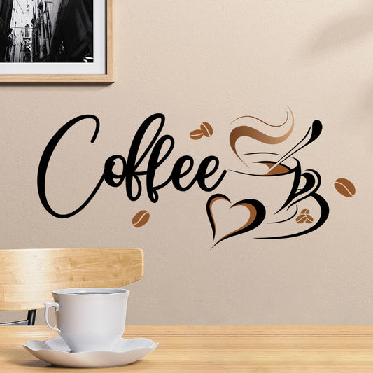 Adesivo murale Chicco di caffè