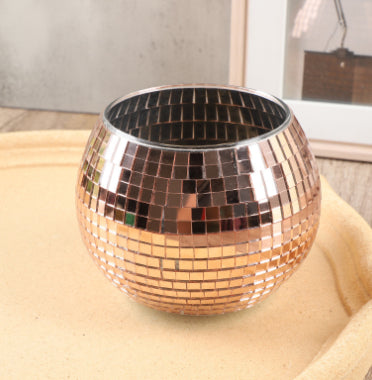 Portacandela disco retrò