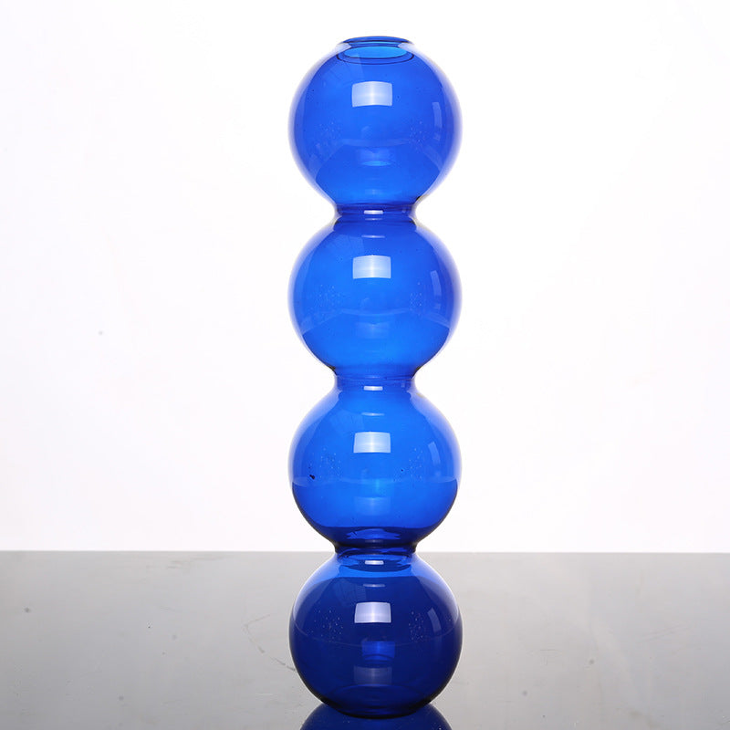Vaso sferico in vetro