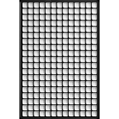 Quadro Astratto Bianco e Nero