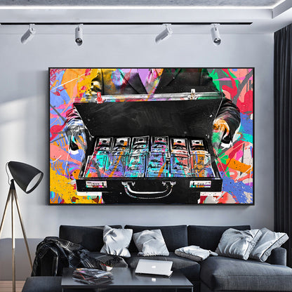 Quadro doodle astratto