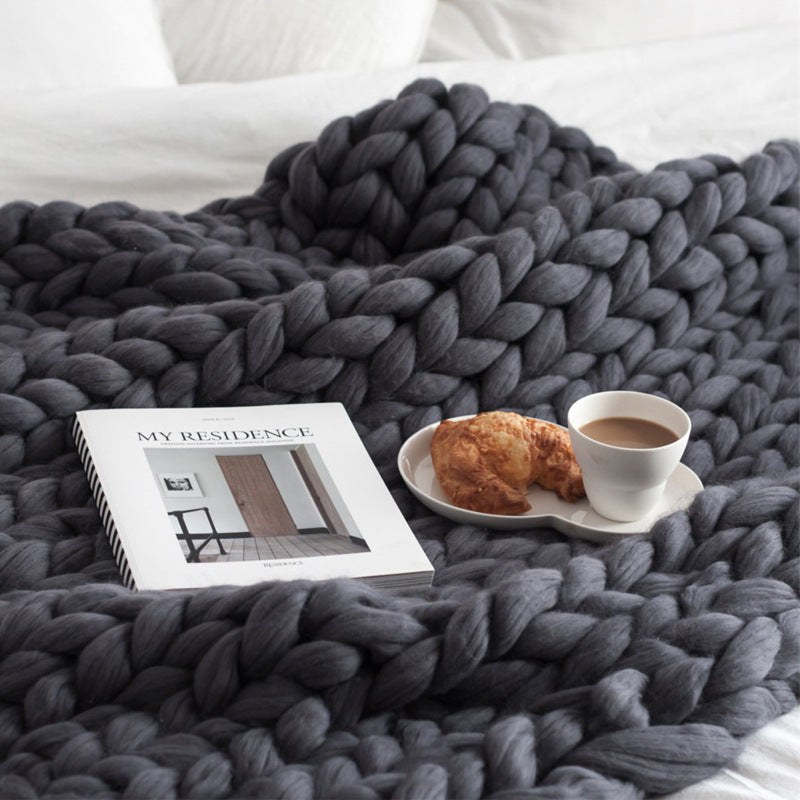 Coperta lana spessa