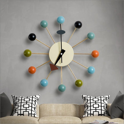 Orologio da parete Sfere colorate