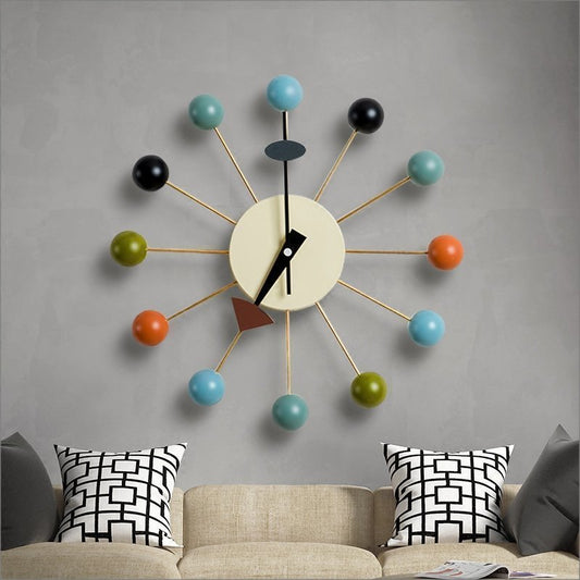 Orologio da parete Sfere colorate