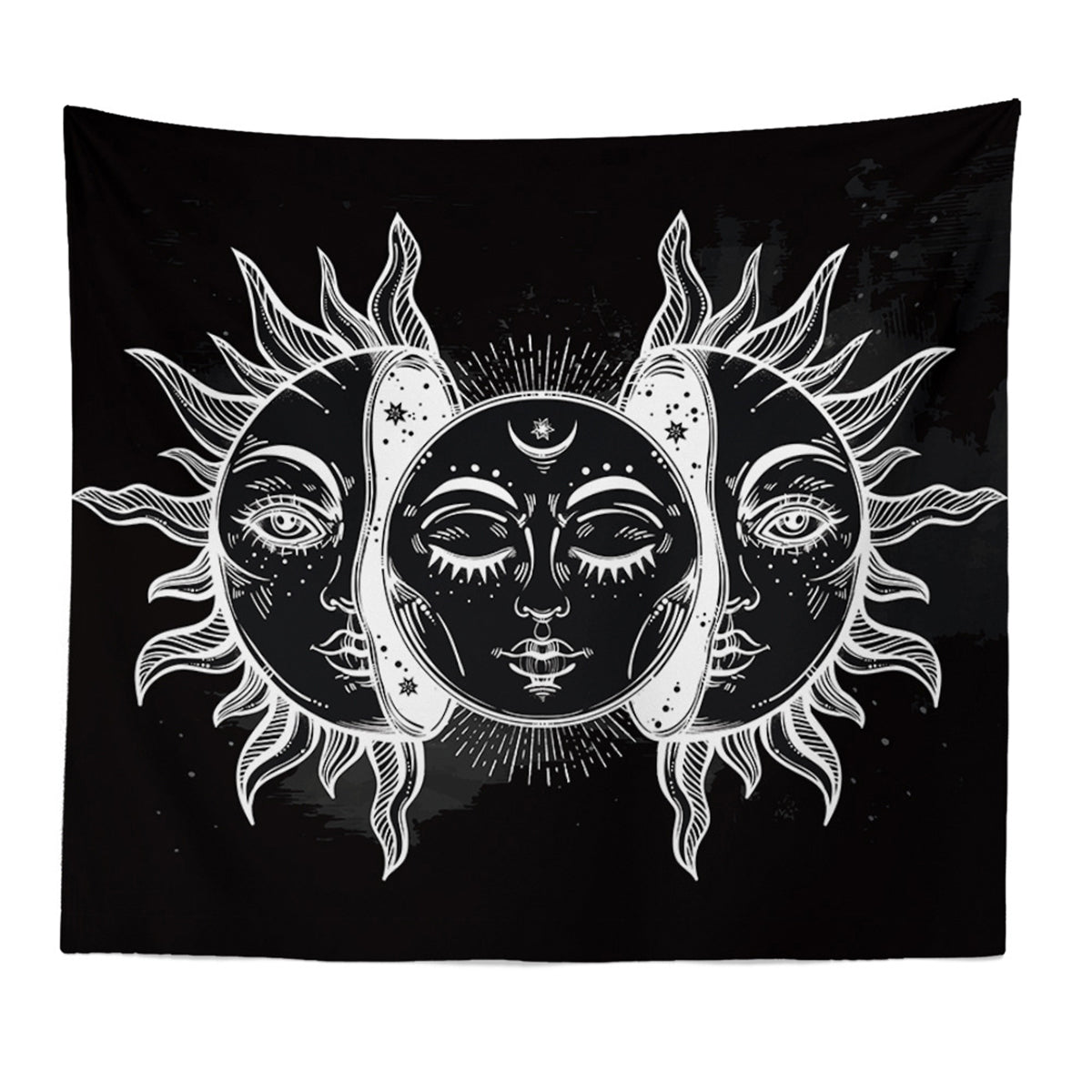 Arazzo luna e sole