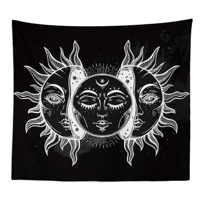 Arazzo luna e sole