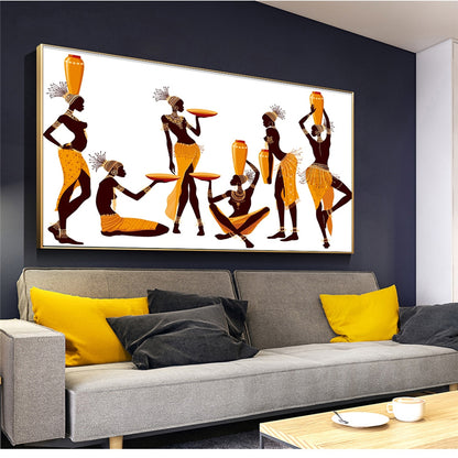 Quadro Donna Africana