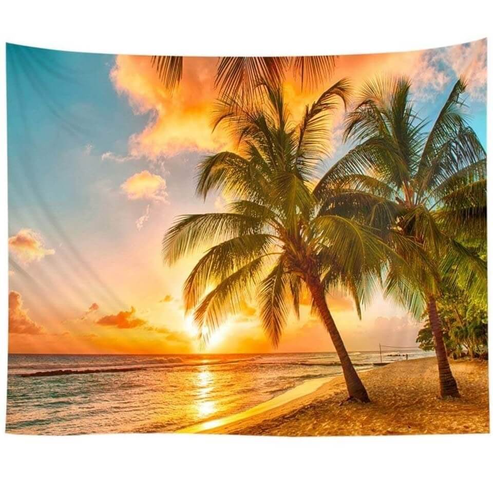 Arazzo Tramonto Hawaiano