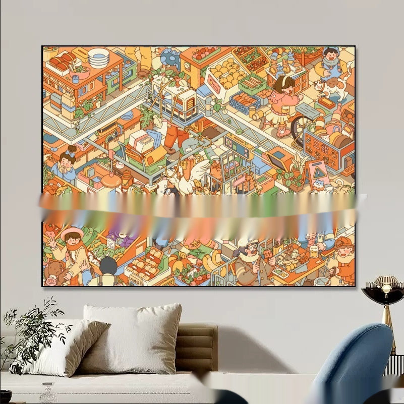 Quadro fiera paesana