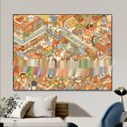 Quadro fiera paesana