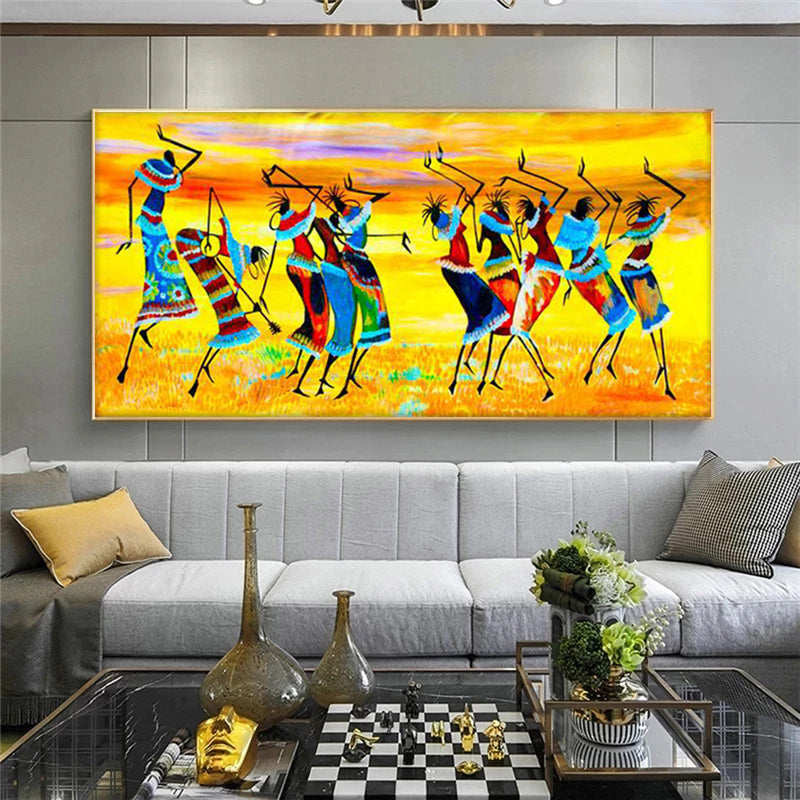 Tela danza africana