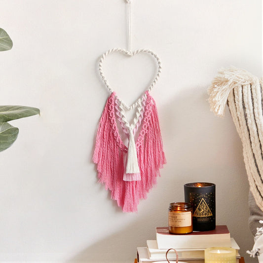Decorazione cuore intrecciata