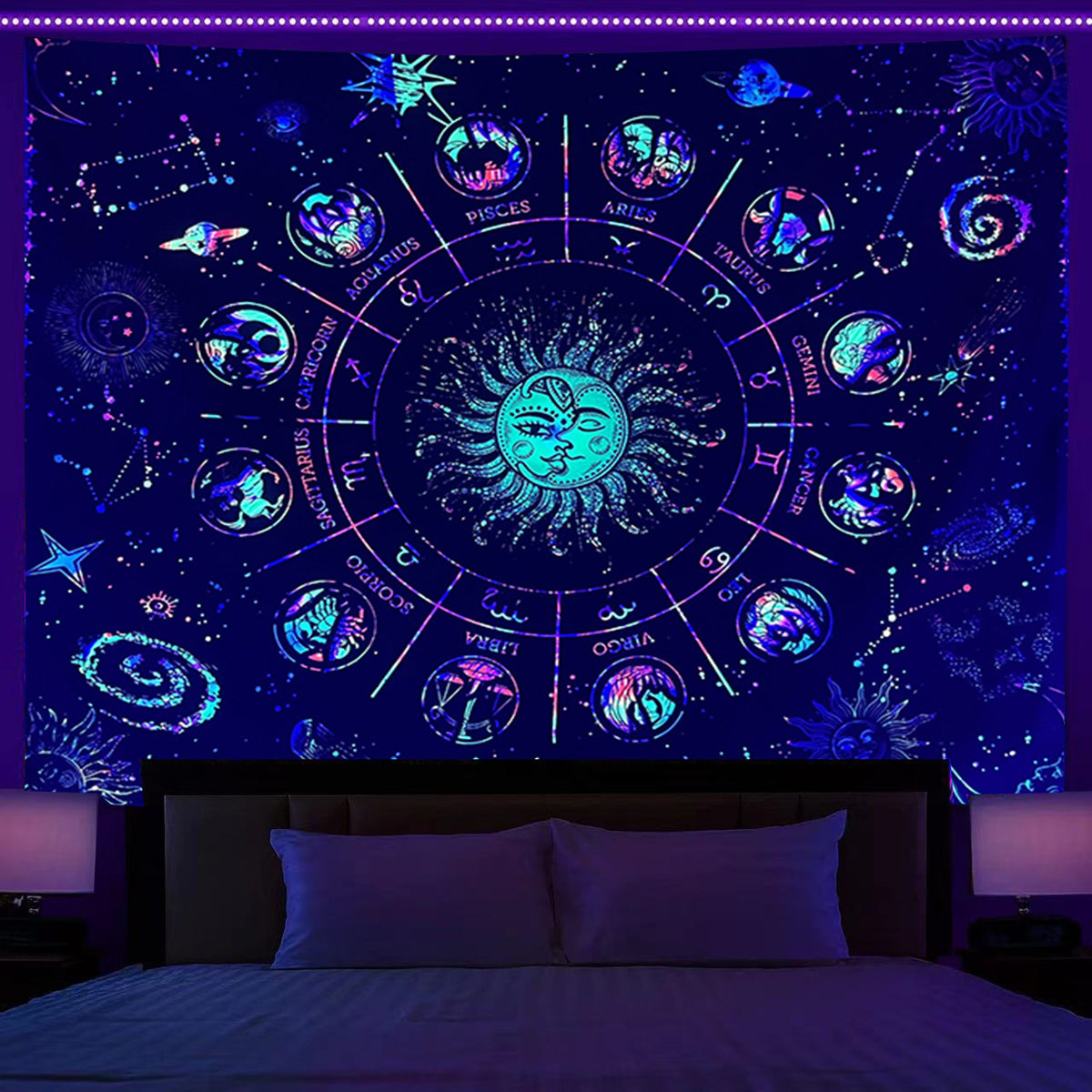 Arazzo Tigre cosmica