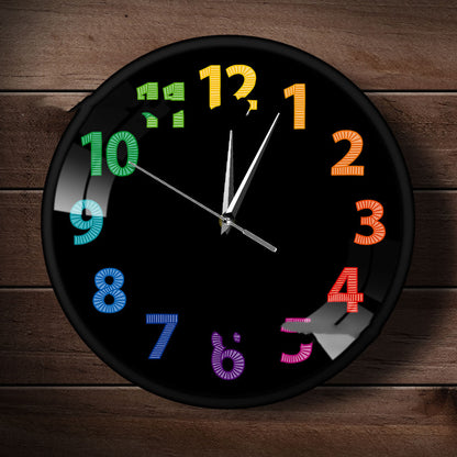 Orologio da parete Stella rombi geometrica