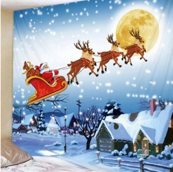 Tappezzeria Babbo Natale