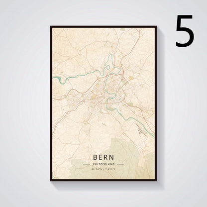 Poster Città Europee