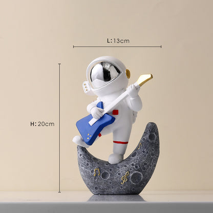 Figurina astronauta resina